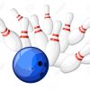 Jeux D'Affiches Dans Le Club De Bowling. Conception De serapportantà Jeux Du Bowling