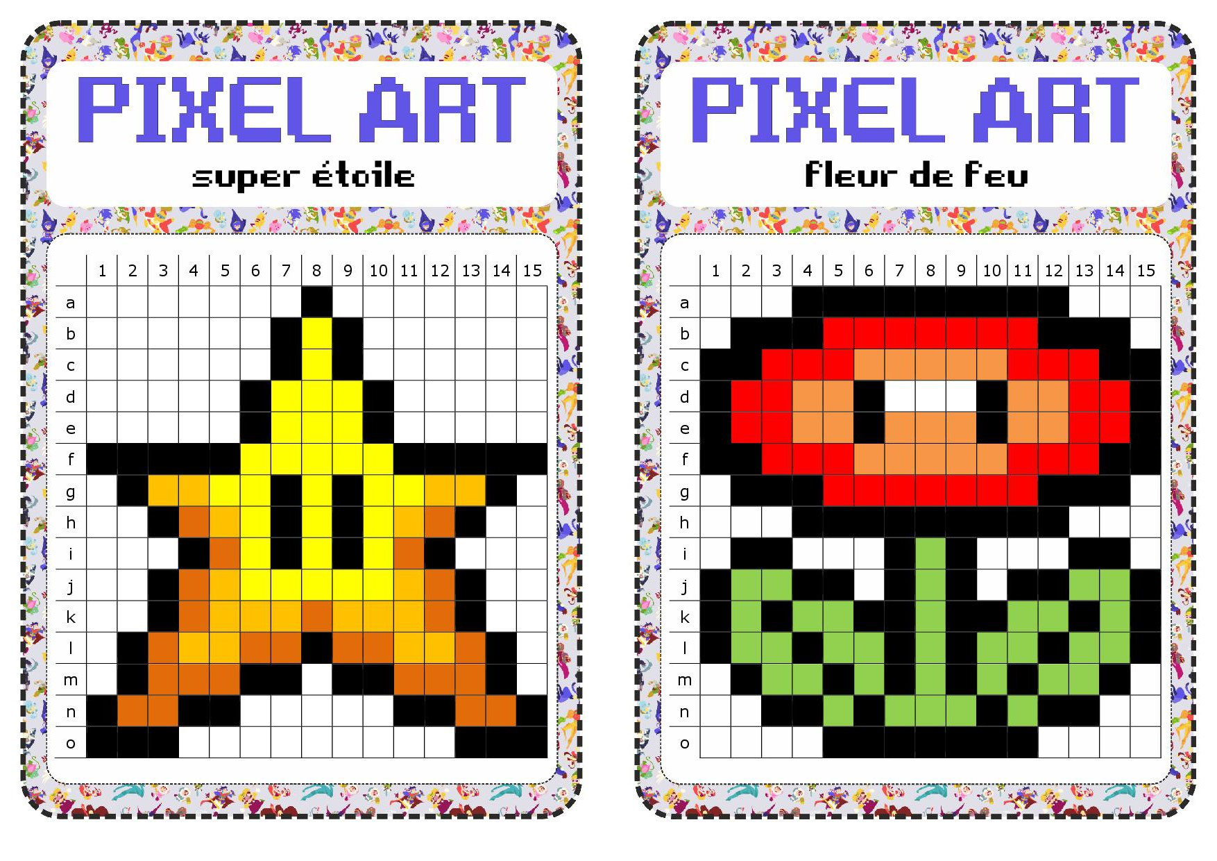 Jeux De Dessin Pixel Art Gratuit - Primanyc pour Jeux De Pixel Art