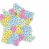 Jeux De Mémoire À Imprimer : Reviser Sa Géographie avec Carte De France Des Départements