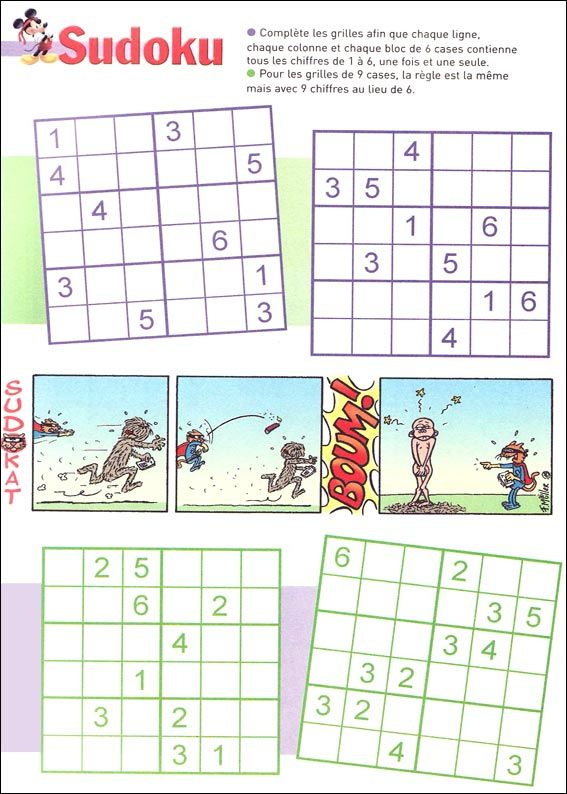 Jeux Du Sudoku À Imprimer | Sudoku Enfant, Sudoku À encequiconcerne Sudoku Enfant Imprimer