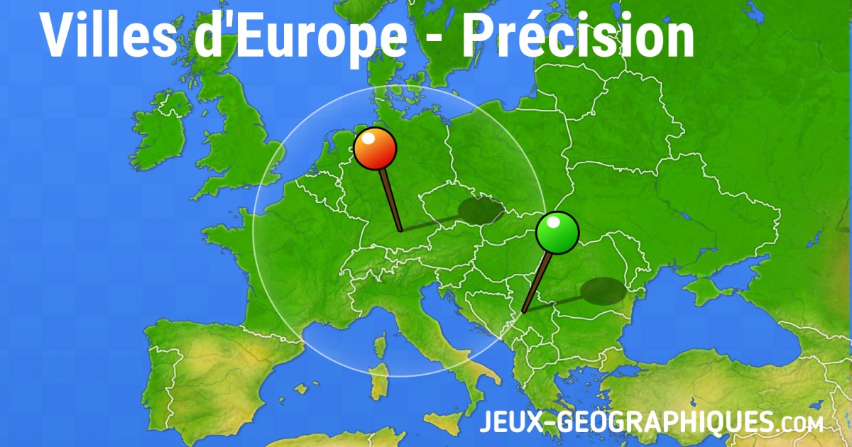 Jeux-Geographiques Jeux Gratuits Villes D Europe Precision destiné Pays D Europe Jeux Gratuit