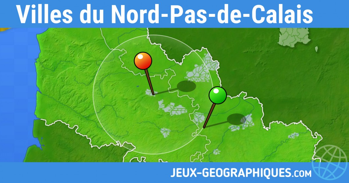 Jeux-Geographiques Jeux Gratuits Villes Du Nord Pas De à Jeux Géographique