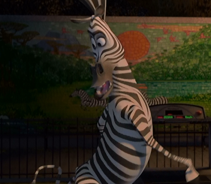 Just Watching The Wheels Go Round: Was The Movie avec Madagascar Zebre