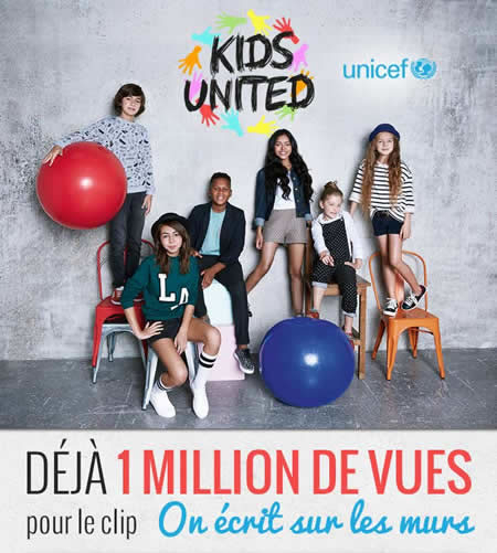 Kids United : Déjà Un Million De Vues Pour Le Clip On à Paroles On Écrit Sur Les Murs A Imprimer