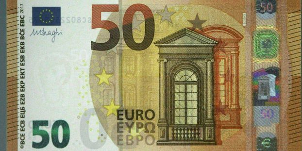 La Bce Dévoile Son Nouveau Billet De 50 Euros intérieur Couleur Des Billets D Euros