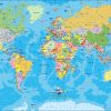La Carte Des Pays Du Monde serapportantà Carte Du Monde Avec Capitale
