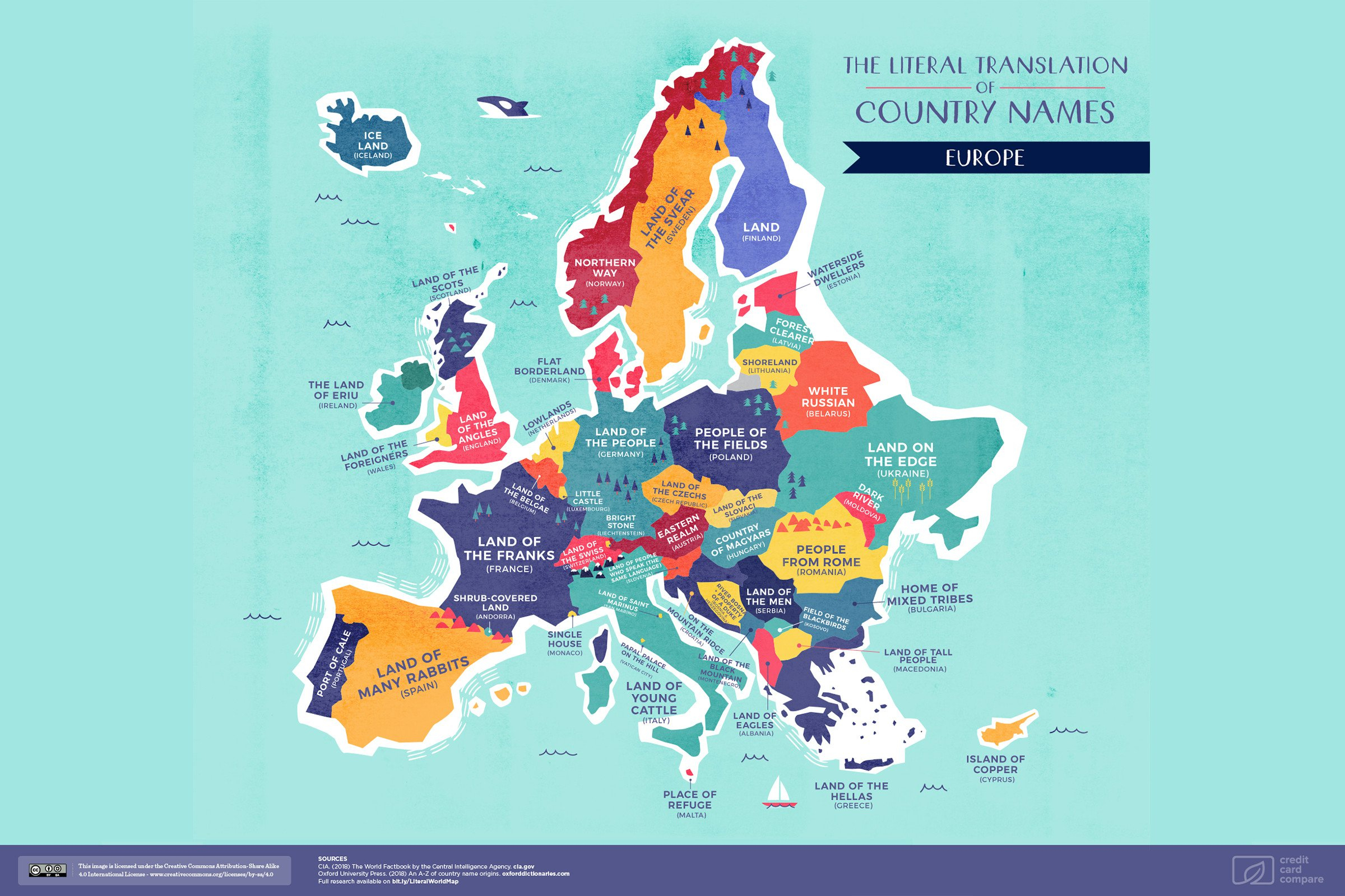 La Carte Du Monde Des Vrais Noms De Pays | Slate.fr concernant Carte Europe Sans Nom Des Pays