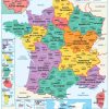 La Carte France Relief Et France Nouvelles Régions à Carte Des Régions De France À Imprimer