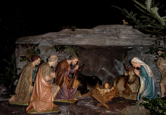 La Crèche De Noël De L&amp;#039;Église De Fully - Notre Histoire avec Personnage De La Creche De Noel