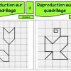 La Géométrie À L'École, Cp, Ce2, Cm2, Cycle 2 Et 3 dedans Exercice Reproduction Sur Quadrillage Ce1