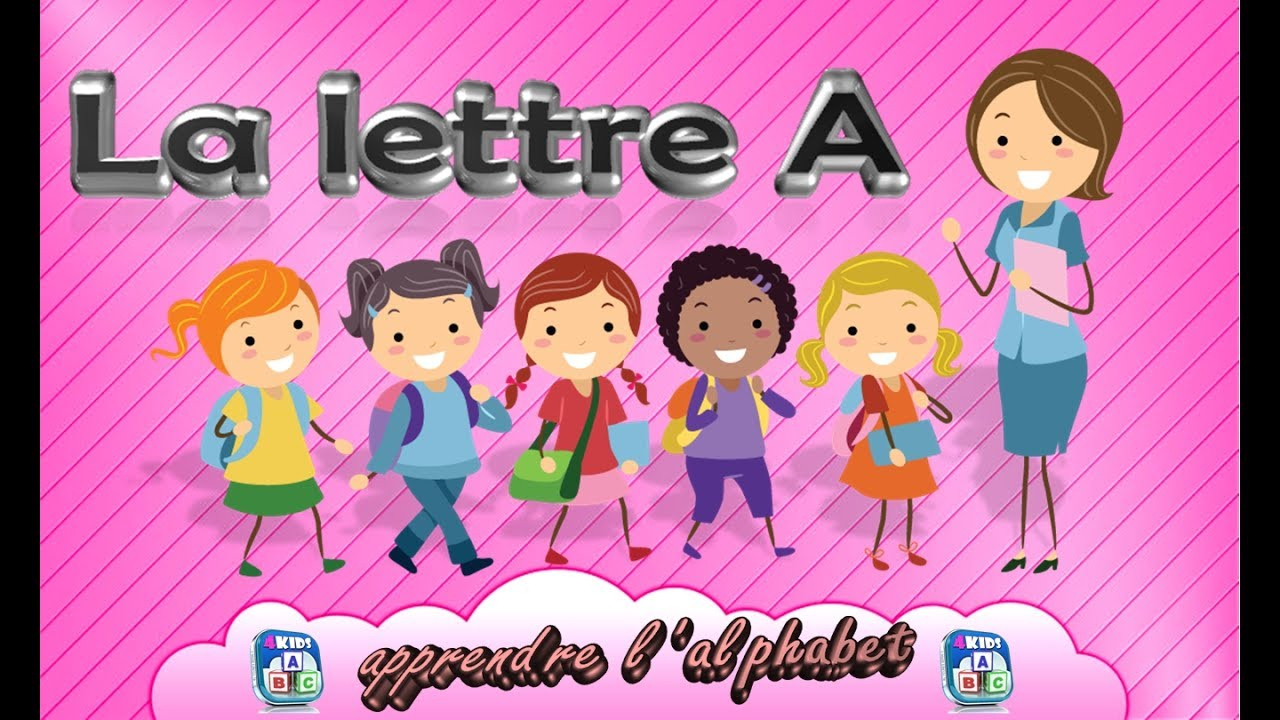 La Lettre A - Apprendre L&amp;#039;Alphabet - Français Maternelle encequiconcerne Apprendre Alphabet Francais
