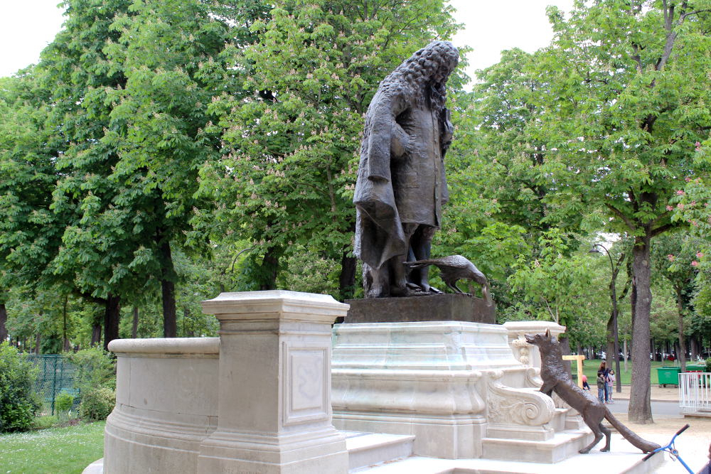 La Statue De La Fontaine Du Jardin Du Ranelagh - Histoires dedans Histoire De Jardin