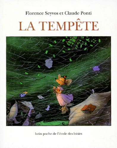 La Tempête - Florence Seyvos - Livres - Furet Du Nord concernant La Tempête Claude Ponti