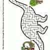 Labyrinthe A Imprimer | Dinosaure Préscolaire, Créations à Labyrinthe A Imprimer