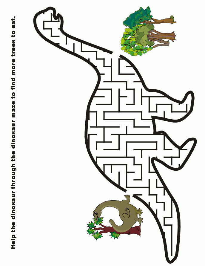 Labyrinthe A Imprimer | Dinosaure Préscolaire, Créations à Labyrinthe A Imprimer