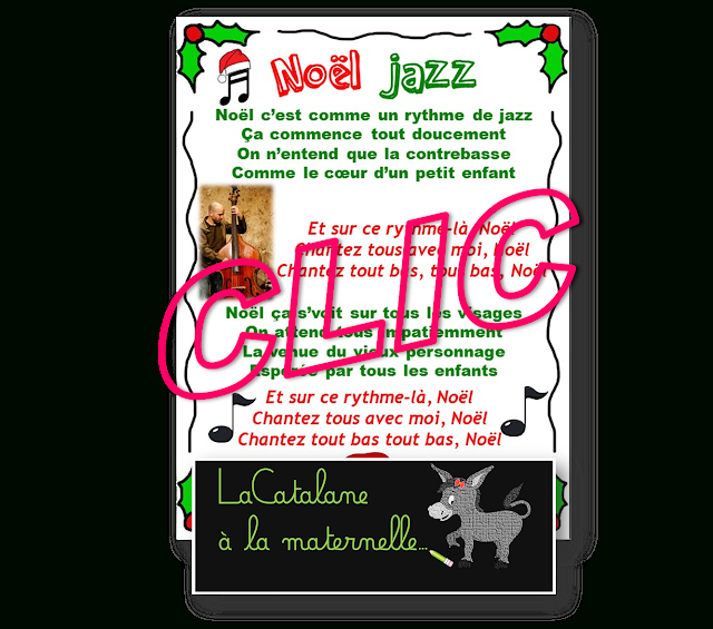 Lacatalane À La Maternelle: Chants De Noël dedans Chant Noel Jazz