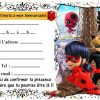 Ladybug | Carte Invitation Anniversaire, Invitation destiné Carte Invitation Anniversaire Monstre