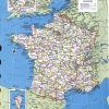 Large Detailed Administrative And Political Map Of France avec Carte De France Avec Principales Villes