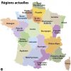Le 22 Regions De La France Dedans Liste Des Régions De avec Régions De France Liste