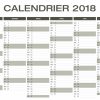 Le Calendrier Annuel: Un Véritable Outil De Planification à Planning Annuel 2018