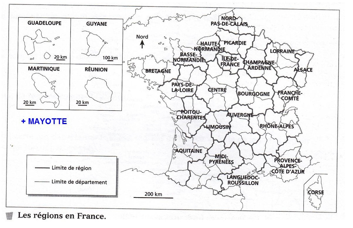 Le Découpage Administratif De La France Ce2 | Primanyc intérieur Le Découpage Administratif De La France
