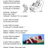 Le-Pere-Noel-Est-Enrhume … | Chanson Noel Maternelle intérieur Chants De Noël En Français