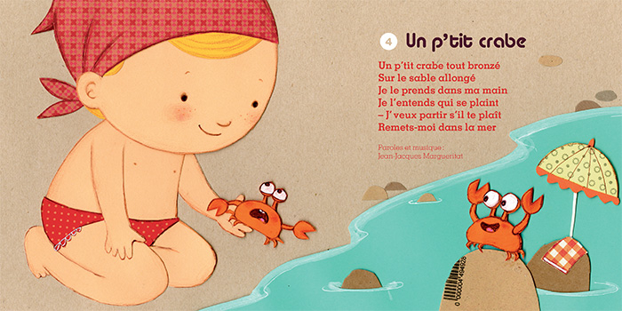 Le P'Tit Crabe | Chanson Pour Ps | Maternelle De Bambou encequiconcerne Chanson Maternelle Mp3