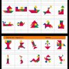 Le Tangram Est Une Sorte De Puzzle Composé De 7 Pièces. À tout Tangram En Maternelle