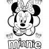 Le Visage De Minnie - Coloriage Minnie - Coloriages Pour destiné Coloriage Visage Enfant