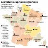Les 13 Futures Capitales Régionales Françaises Dévoilées destiné Liste Des Régions Françaises