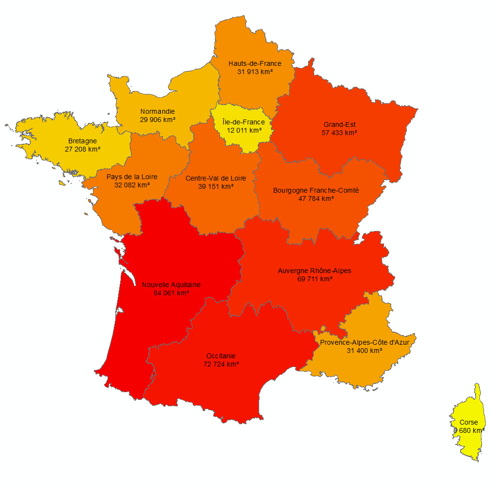 Les 13 Nouvelles Régions Françaises - Paloo Blog Destiné dedans 13 Régions Françaises