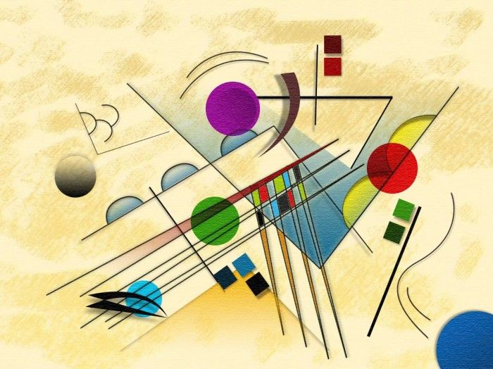 Les 57 Meilleures Images Du Tableau Artiste Kandinsky Sur encequiconcerne Dessin De Kandinsky