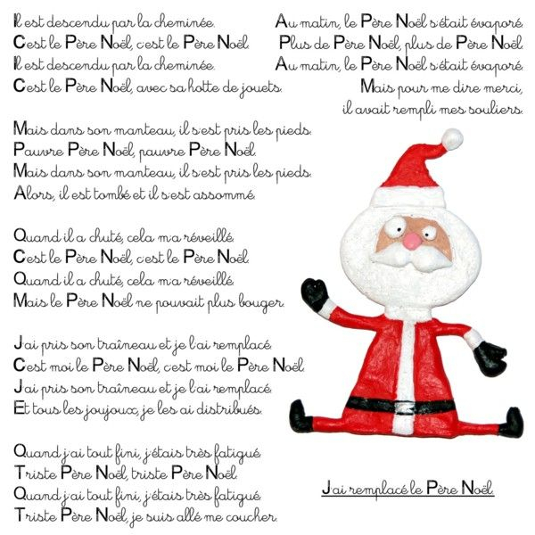 Les 75 Meilleures Images Du Tableau Comptines De Noël Sur pour Chanson Du Pere Noel