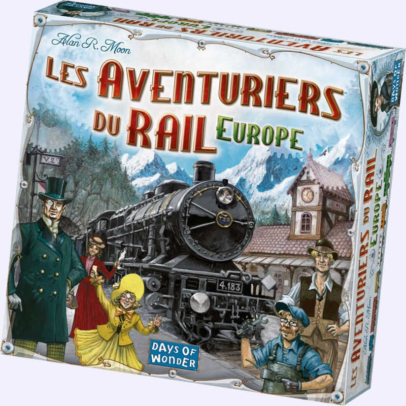 Les Aventuriers Du Rail - Europe: Jeu De Société Chez Jeux tout Jeux De Secs