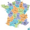 Les Cartes De France serapportantà Carte De Region De France