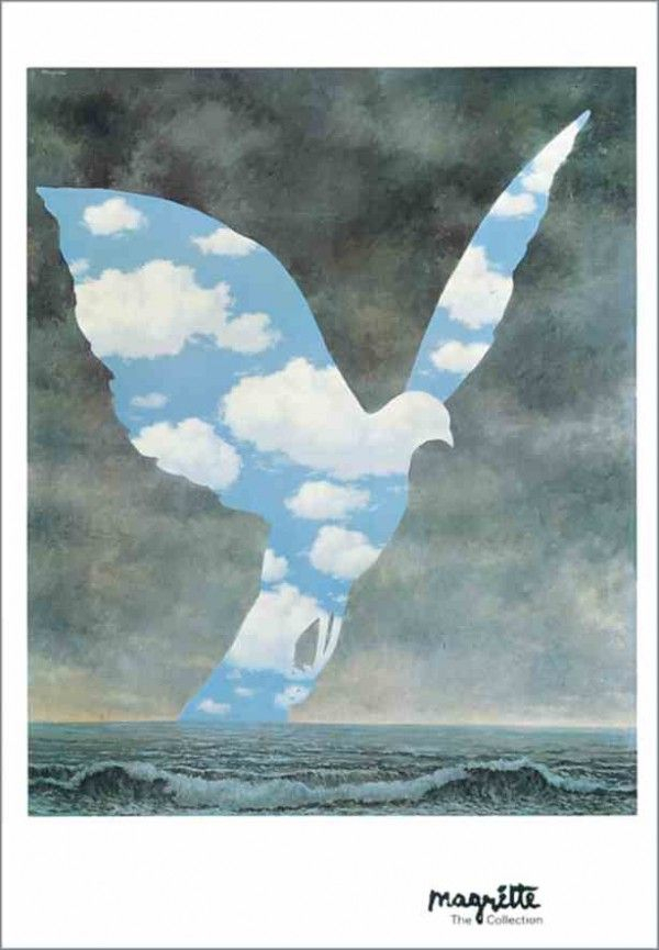 Les Ciels De Magritte La Colombe De Magritte | Magritte pour Magritte Histoire Des Arts