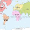 Les Continents » Vacances - Guide Voyage dedans Carte Monde Continent
