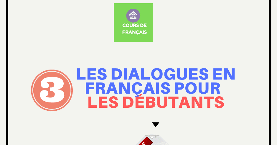 Les Dialogues En Français Pour Les Débutants : 3 Dialogues destiné Apprendre Francais Facile Video Gratuit
