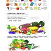 Les Fruits Et Les Légumes Interactive Worksheet destiné Fruits Et Legumes Vocabulaire