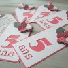 Les Invitations D'Anniversaire De Lily-Rose - Dans La intérieur Créer Une Carte D Invitation Pour Un Anniversaire