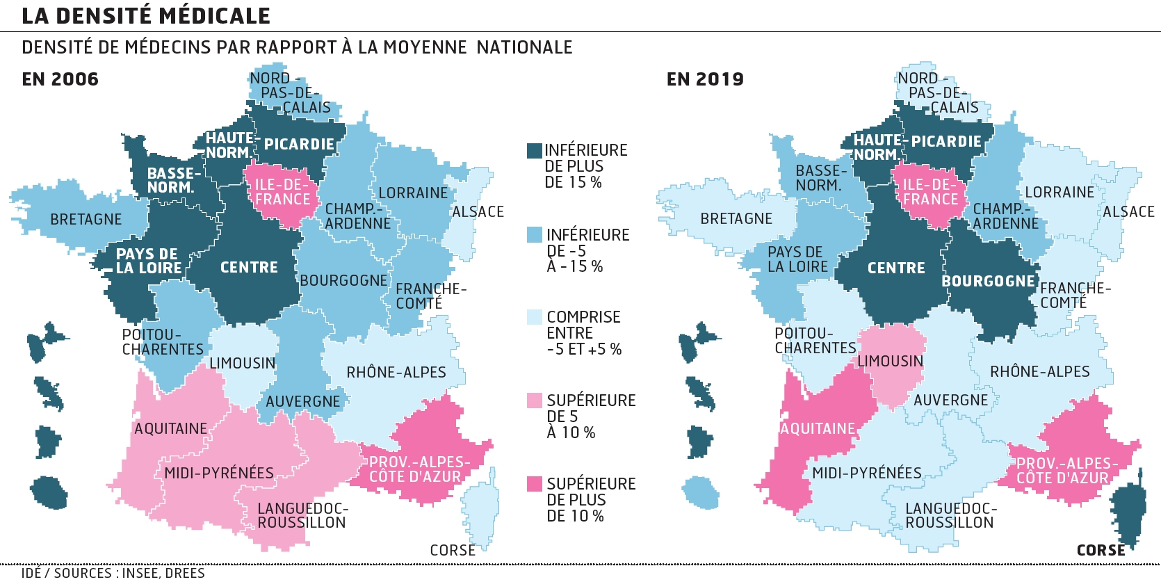 Les Maires Se Démènent Contre L'Avancée Du Désert Médical encequiconcerne Nombre De Régions En France 2017