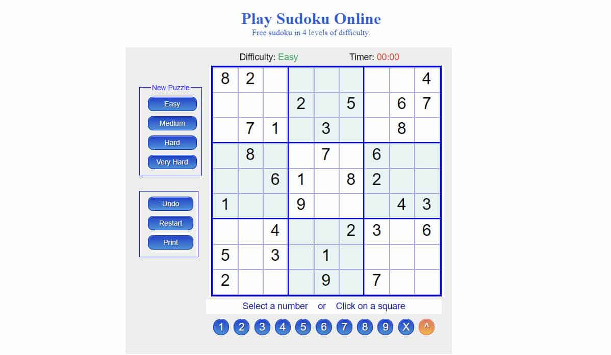 Les Meilleurs Sites Pour Jouer Au Sudoku En Ligne En 2020 serapportantà Sudoku Gratuit En Ligne Facile