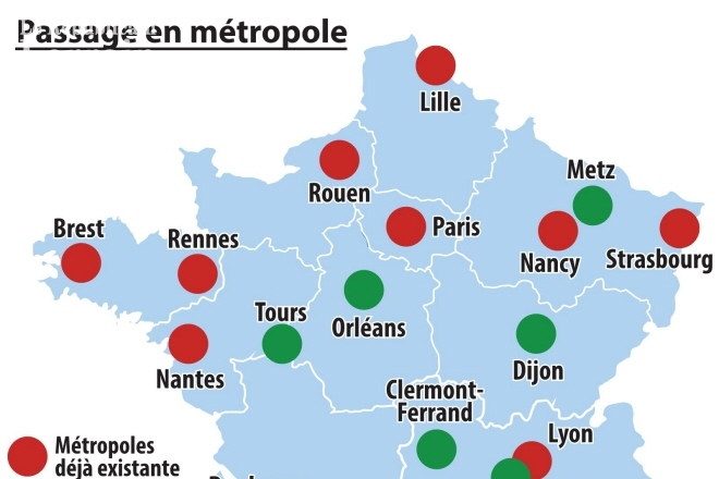 Les Plus Grandes Villes De France Carte | My Blog destiné Carte De La France Avec Les Grandes Villes