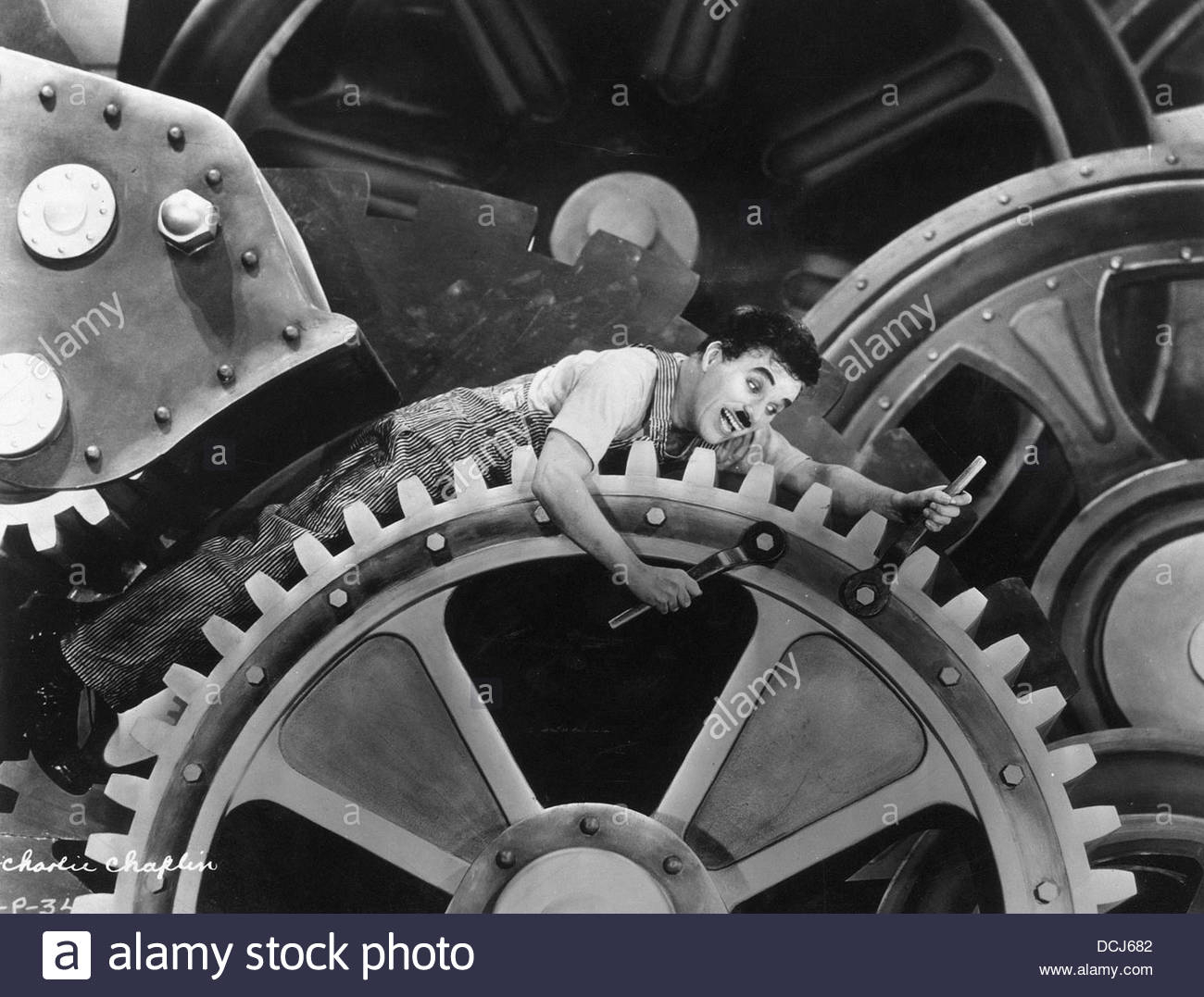Les Temps Modernes - Charlie Chaplin - Réalisé Par Charlie destiné Les Temps Modernes De Charlie Chaplin