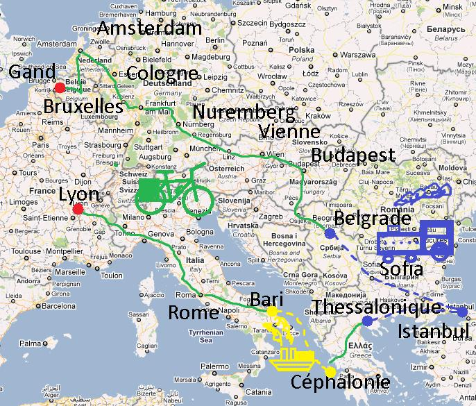 L&amp;#039;Europe À Vélo, Voyager Autrement | Portail Documentaire à Carte Europe De L Est