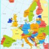 L'Europe | Carte Europe Pays, Carte Europe, Carte Européenne intérieur Carte D Europe Capitale