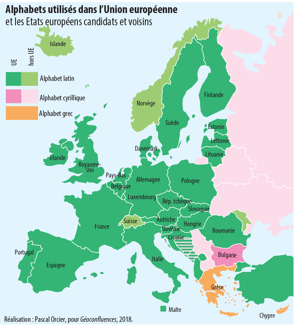 L'Europe Entre Associations, Alliances Et Partenariats. L intérieur Carte Pays Union Européenne