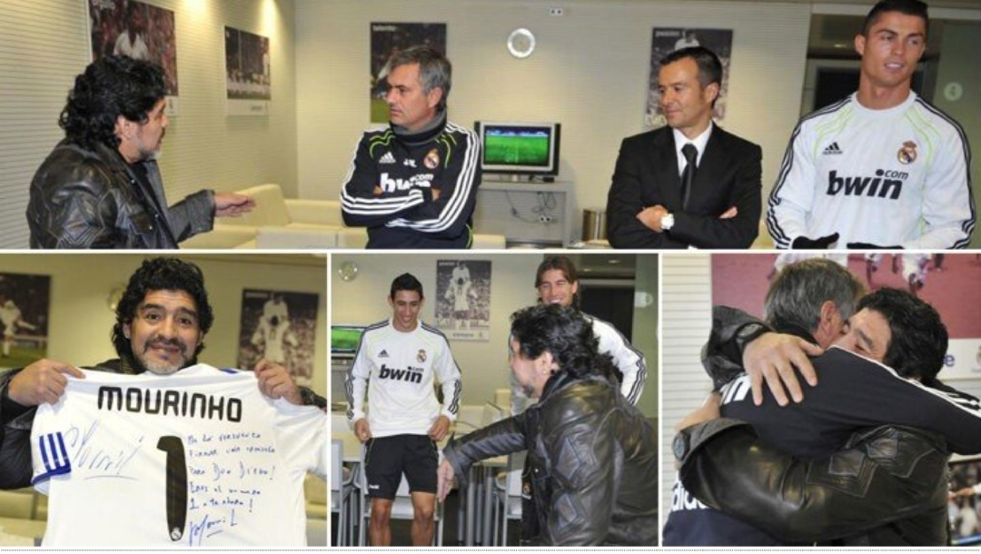 L&amp;#039;Histoire De La Rencontre De Cristiano Ronaldo Et Diego avec Adieu Diego Nous N Irons Plus