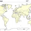 Librairie-Interactive - Planisphère - Cartes Du Monde à Carte Du Monde À Imprimer Vierge
