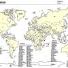 Librairie-Interactive - Planisphère - Cartes Du Monde pour Carte Du Monde En Noir Et Blanc À Imprimer